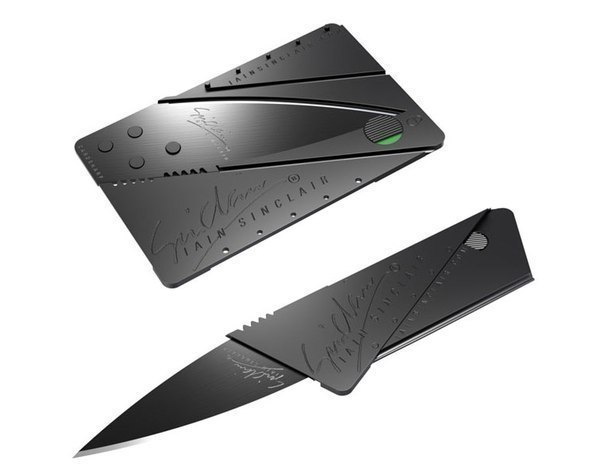 Хит продаж 2013 года! Нож, размером с Кредитную карту!
