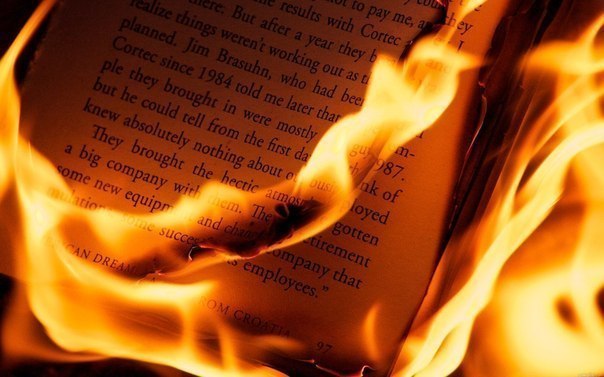 Мы не можем вырвать из нашей жизни ни одной страницы, но можем бросить в огонь всю книгу.
