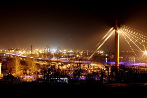 Ночная Одесса. Фото Тины Рай