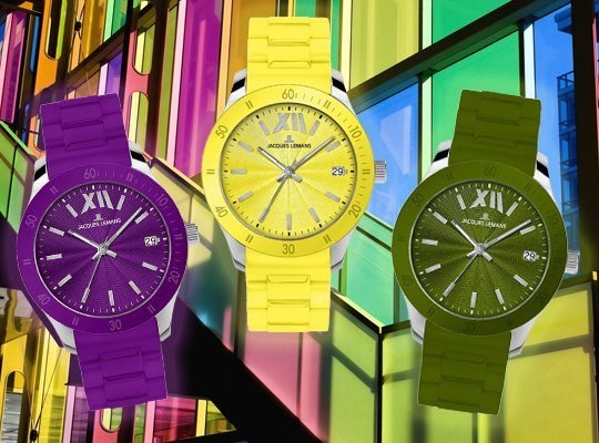Часы Jacques Lemans - наполни жизнь цветом!